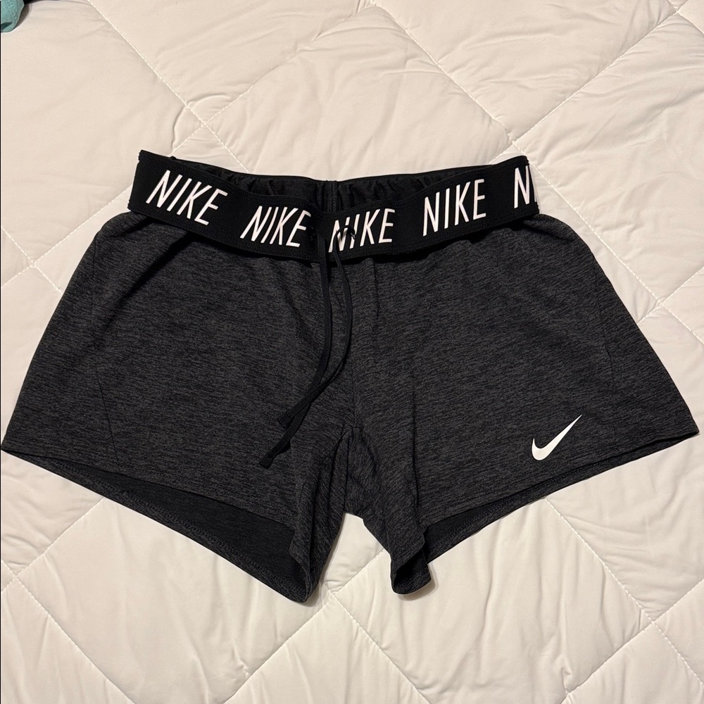 Nike Women's Charcoal Athletic Shorts